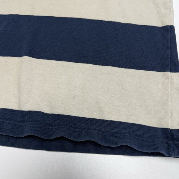 Barbarian Rugby Wear Shirt Mens Large 21x26.5 Gonzaga Striped Logo - Picture 8 of 15